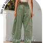 🎁New Arrival-50% Off👖Women's Casual Loose Drawstring Wide-Leg Pants