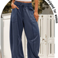 🎁New Arrival-50% Off👖Women's Casual Loose Drawstring Wide-Leg Pants