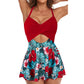 🌴Last Day Special Sale 60% OFF🩱Women's Cutout One Piece Skirt Swimsuit