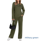🔥LAST DAY SALE 60% OFF👍✨Women's Crew Neck Top & Drawstring Pants Set