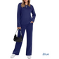 🔥LAST DAY SALE 60% OFF👍✨Women's Crew Neck Top & Drawstring Pants Set