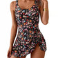 💕Hot Sale 50% OFF💫Women's One Piece Tummy Control Tie Knot Swimsuit
