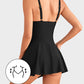 👙Limited Time-50% OFF💃Women's One Piece Tummy Control Tie Knot Swimsuit