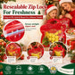 🎁70% OFF!!!-Ready for Christmas!🎅Easy Fill, Easy Seal🎄Bestseller Self-Sealing Christmas Candy & Cookie Bags with Santa Claus and Snowman Designs🎅⛄