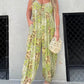 🔥Hot Sale🔥Cooper Patchwork Druck Lose Jumpsuit