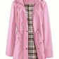 💐SPRING & SUMMER SALE 60% OFF🌧️🧥Women's Checkered Lining Waterproof Windbreaker