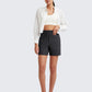 🌞50% OFF🏃‍♀️Women’s High-Waist Athletic Shorts – Running & Yoga Summer Shorts with Pockets