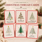 🎄🧵Merry & Bright Christmas DIY Kit (6 PCS)