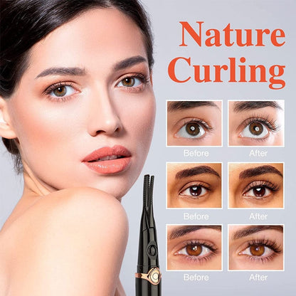 💜Electric Eyelash Curler for Instant Glam ✨ Blink & Dazzle! 👁️