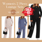🔥LAST DAY SALE 60% OFF🧡Women's Crew Neck Top & Drawstring Pants Set