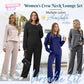🔥LAST DAY SALE 60% OFF🧡Women's Crew Neck Top & Drawstring Pants Set