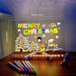 🔥LED Note Board🎨Includes 7 colour pens, bright display & reusable – Perfect for messages, reminders & creative fun 🖍️