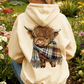 🎅CHRISTMAS SALE 50% OFF!!🎁🐄Cute Highland Cow Cozy Fleece-Lined Hooded Sweatshirt🦬