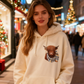 🎅CHRISTMAS SALE 50% OFF!!🎁🐄Cute Highland Cow Cozy Fleece-Lined Hooded Sweatshirt🦬