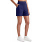 🌞50% OFF🏃‍♀️Women’s High-Waist Athletic Shorts – Running & Yoga Summer Shorts with Pockets