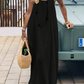 ❤️‍🔥LAST DAY SAEL 50% OFF!!💃Women's Solid Color Backless Cami Dress💕