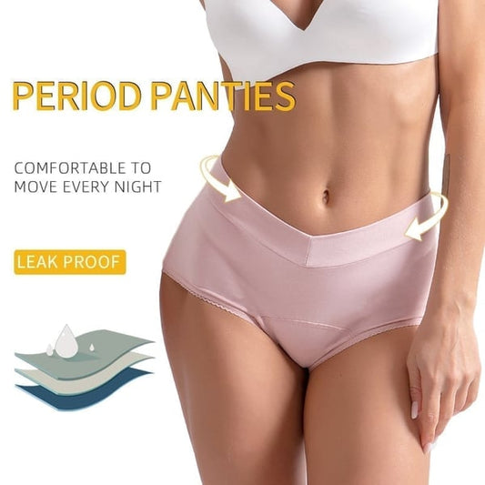 🎉Buy 1 Get 3 Packs🩲High-Waisted Leak-Proof Underwear – Reliable Leak Protection, Comfortable High Waist✅
