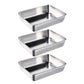 📢Buy 3 Get 2 Free- Stainless Steel Square Plate（with lid）