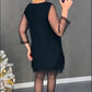 Hot Sale 49% Off 🖤 Black-Short  Evening Dress