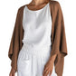 🍂Early Autumn New Arrivals💝Women's Linen Cardigan 3/4 Sleeve Open Front Loose Cover Ups Lightweight Shrug