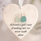 💖Wonderful Gift-50% Off⏰Heart-Shaped Sea Glass Friendship Decor🌊✨ Shaped by Nature & Crafted by Hand💝
