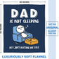 🎉 Father’s Day Special Deal: ONLY ￡7.99!!🎁“Dad’s Not Sleeping… Just Resting His Eyes” Blanket 🛋️💤  Ultra-Soft, UK-Made Flannel – The Perfect Gift from Kids ❤️