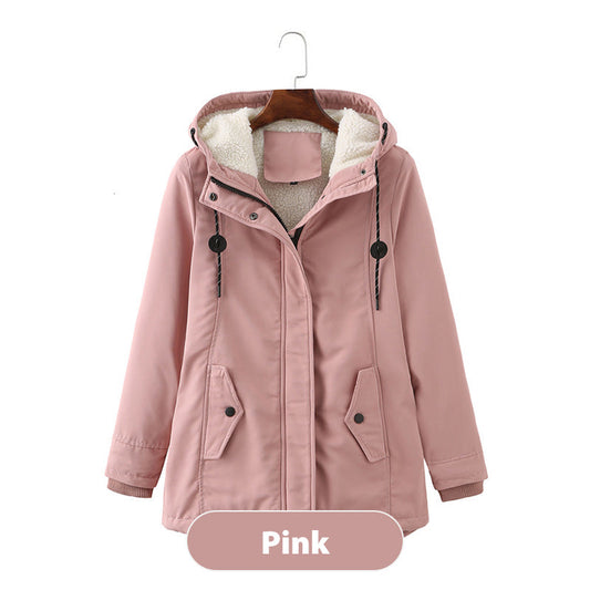 🔥Hot Sale-50% OFF🏆🧥Thick Winter Coat With Hood And Quilted Lining For Winter Warmth