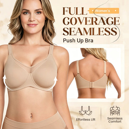 🏆Last Day Special Price 60% OFF ! 💗Women's Plus Size Cooling Full Coverage Minimizer Bra