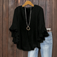 💥Summer Promotion 49% OFF☀️Women's Ruffle Sleeve V-Neck Shirt