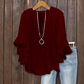 💥Summer Promotion 49% OFF☀️Women's Ruffle Sleeve V-Neck Shirt