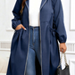 🏵️Autumn Sale-50% OFF🧥Casual Plus Size Drawstring Zip-Up Long Sleeve Hooded Coat