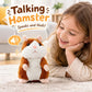 🎁Hot Sale-70% OFF🐹Talking Hamster Plush – repeats whatever you say, auto head-shaking, hilarious fun for kids & adults.🎁