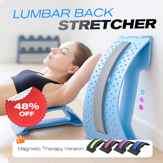 💜FLASH SALE 50% OFF💜Magnetic Therapy Acupuncture Massage Lumbar Back Stretcher