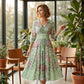 🌸 2026 Summer Hot Sale 60% OFF💃Elegant Floral Maxi Dress | Flow & Feminine Silhouette