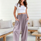 💥Best Seller-60% OFF☀️Women's Linen Wide Leg Pants with Pockets