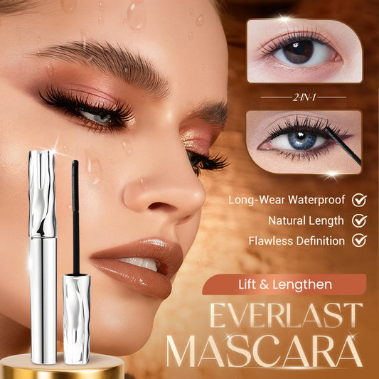 ⏰LAST DAY BUY 1 GET 1 FREE!!🩷Waterproof Fiber Mascara - Intense Length & Curl with Enriched Fibers for Clump-Free Volume All Day