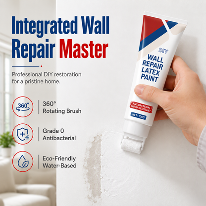 ✨Hot Sale-60% OFF🤍All-in-One Wall Repair Paste with Roller Brush