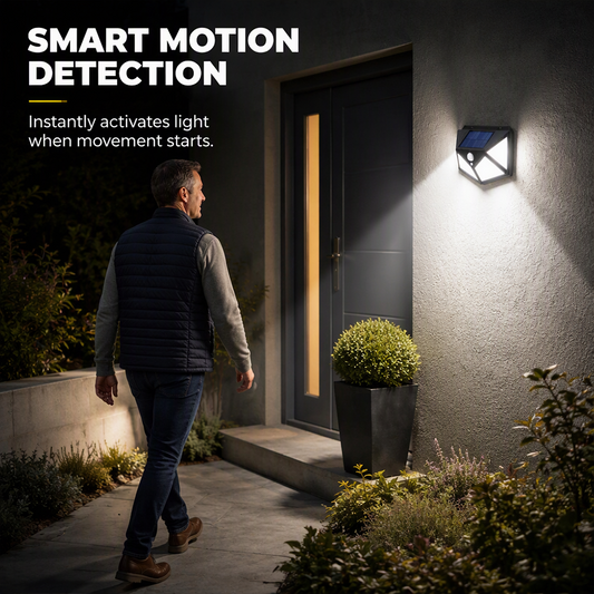 🏡✨LIMITED TIME SALE 60% OFF! ⏰Motion Sensor Solar Lights – Bright Outdoor Lighting