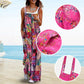 ✨Summer Hot Sale 50% OFF🌼Women's Summer Bohemian Wide Leg Jumpsuit with Pockets