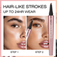 💞BUY 1 GET 1 FREE✨💧Waterproof Micro-Fork Eyebrow Pencil, Long-Lasting Brow Pen for Natural Hair-Like Strokes, 🌟Smudge-Proof Makeup Tool for Daily Use & Soft Glam