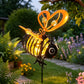 🌙 Hot Sale-50% OFF🐝💡Hanging Solar Bee Light – Warm Amber Glow, Flicker-Free, Perfect for Garden Parties, Camping, or Kids’ Rooms🌞