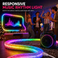 🎄Christmas Sale-50% OFF✨🌟 Faux Fur Neon Light Strip – 360° all-round glow
