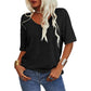 🏆Last Day 50% Off✨Women's Solid Color V-Neck T-shirt