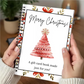 🎁70% OFF🎅Christmas Gift Card Booklet👍DIY Spiral-Bound Christmas Gift Card Holder Book-C
