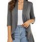 🔥Last Day-50% Off✨Women's Casual Lightweight Open Front