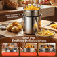 🔥LAST DAY SALE 50% OFF🍗304 Stainless Steel Multifuntional Fryer