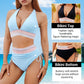 🔥Hot Sale-60% OFF👙Blooming Jelly Women High Waisted Bikini Sets Tummy Control Swimsuits