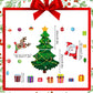 Christmas Sale🎅 Christmas Themed Magnetic Sticker