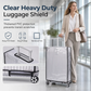 ⏳LAST DAY - 50% OFF!🧳Clear Waterproof Luggage Cover, Transparent Anti-Scratch Dustproof Suitcase Protector, Fits 22/24/26/28 Inch Suitcases
