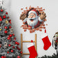 🎉Christmas Sale-Up to 50% OFF!!🎅Santa's Surprise 3D Wall Decals